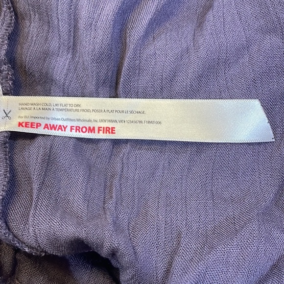 New Free People Adella mini dress gray NWT - Picture 9 of 10